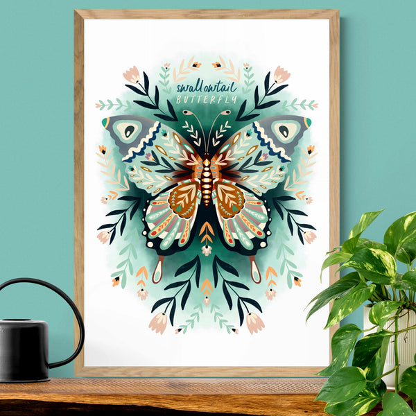 Swallowtail Butterfly Print