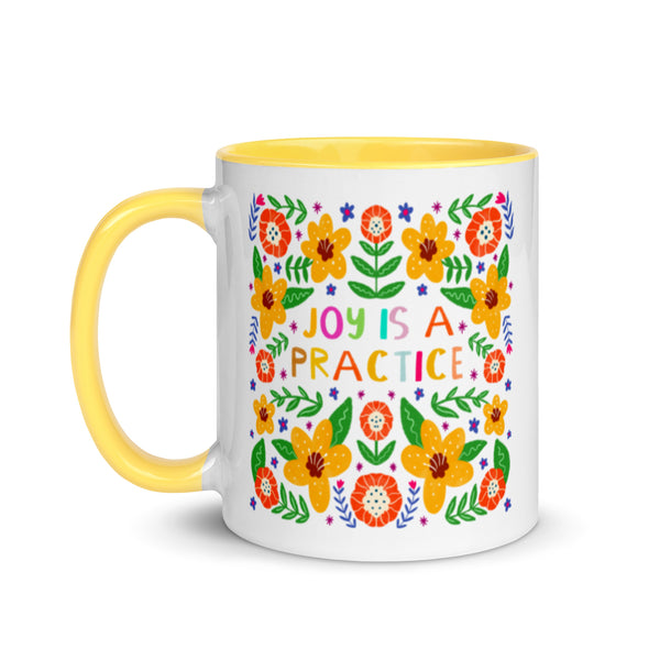 Joy is a Practice Ceramic Mug