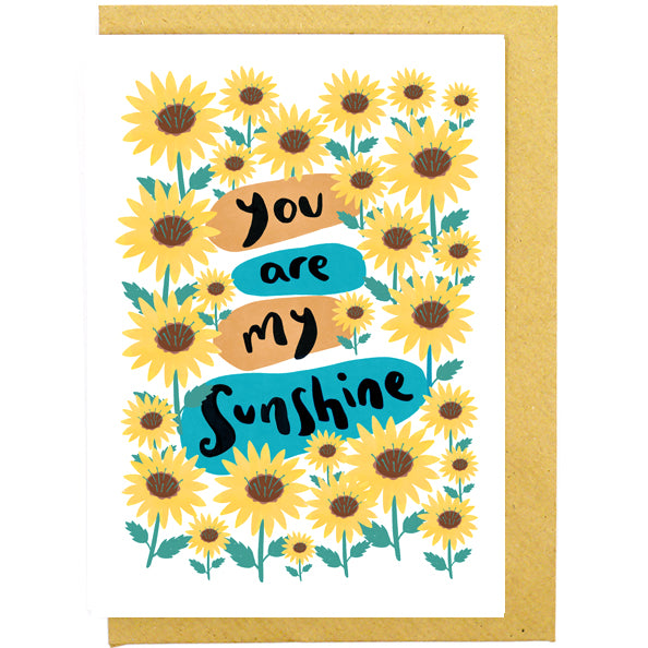 You Are My Sunshine Card